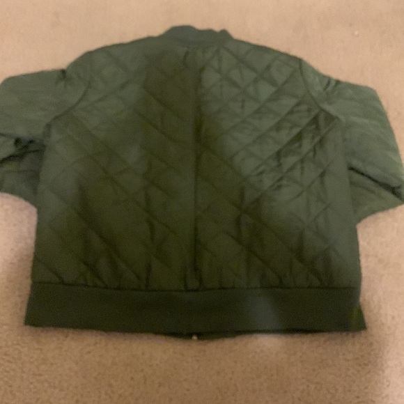 Faded Glory Army Green bomber jacket - Picture 6 of 6